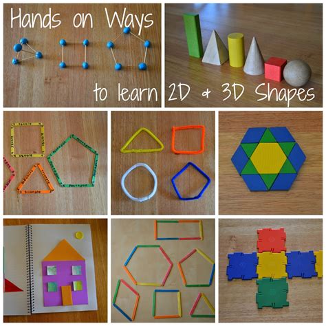 Learning 2D & 3D Shape {Childhood 101 Guest Post} - Teacher Types