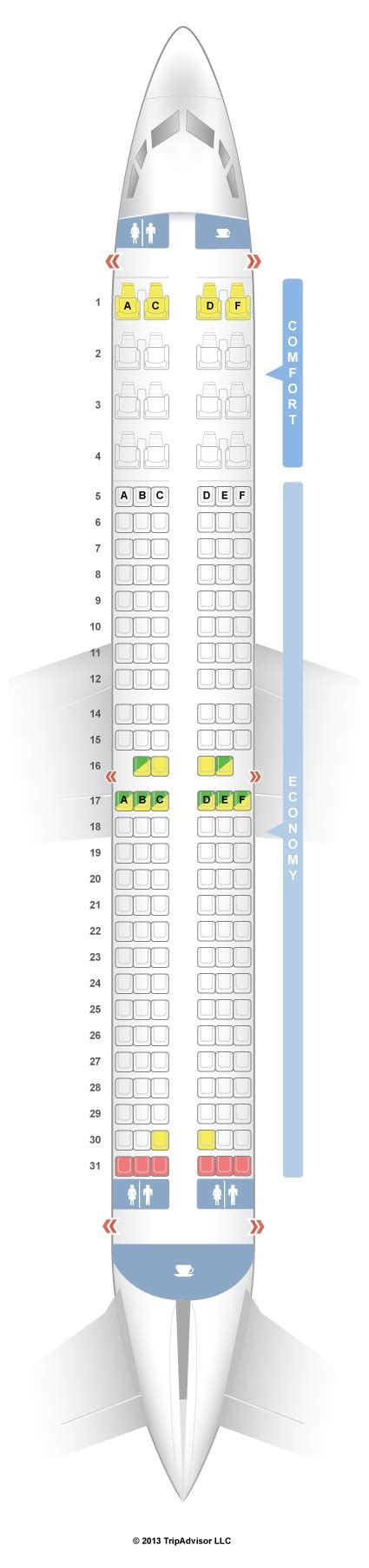 Seating Chart For Alaska Airlines