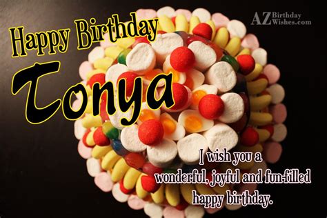 Happy Birthday Tonya