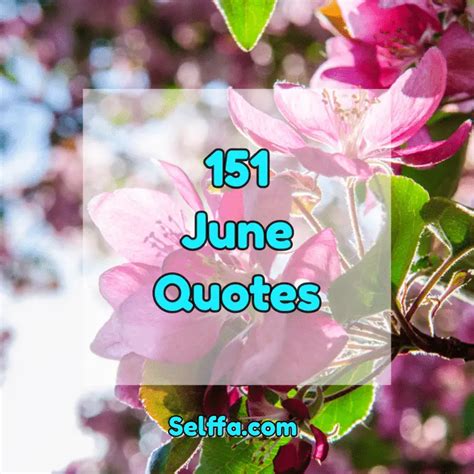 151 June Quotes - SELFFA