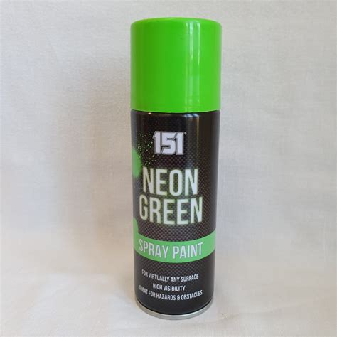 Neon Green Spray Paint 200ml – Edging Tapes & DIY