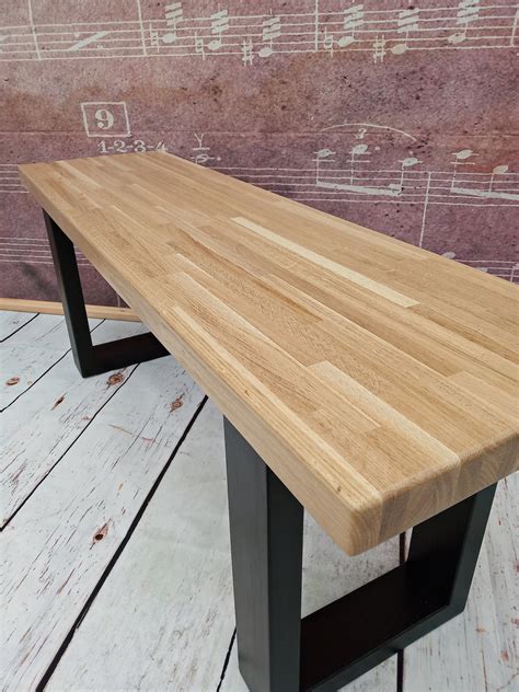 Wooden Oak Bench Kitchen Dining Room Hallway Seat Solid 100% - Etsy