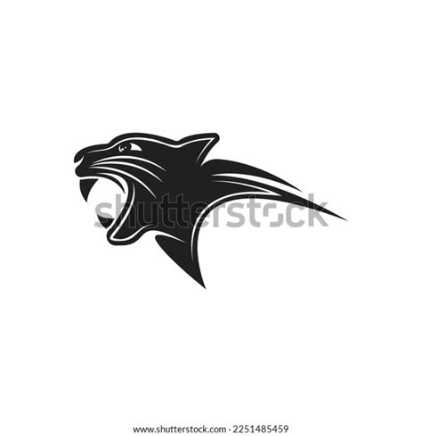 Panther Head Logo Icon Vector Design Stock Vector (Royalty Free ...