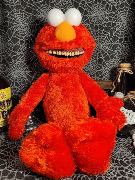 Creepy Elmo Oddbody Doll - Etsy