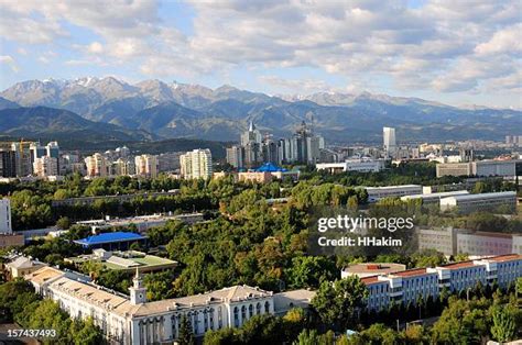 Almaty Kazakhstan Skyline Photos and Premium High Res Pictures - Getty ...