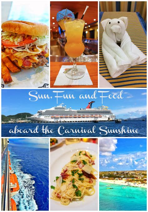 Sun, Fun and Food Aboard the Carnival Sunshine | Carnival sunshine, Carnival sunshine ship ...