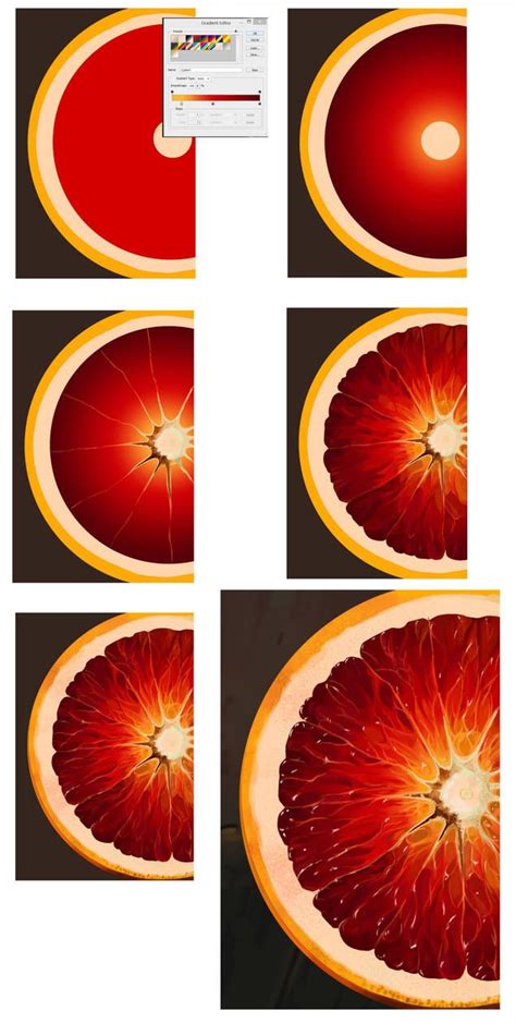 Orange: Step-by-step tutorial by XGingerWR on DeviantArt | Art tutorials, Digital painting ...