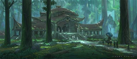 ArtStation - Forest Temple