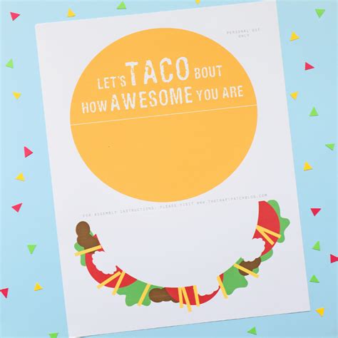 Taco Gift Card Holder