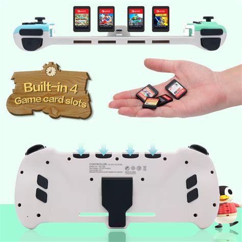 Nintendo Switch OLED Animal Crossing Handheld Grip with 6-Axis Gyro, M – ECHZOVE