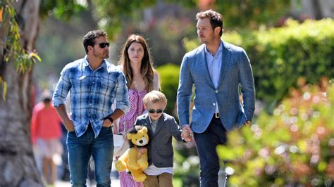 Chris Pratt Katherine Schwarzenegger Church Easter