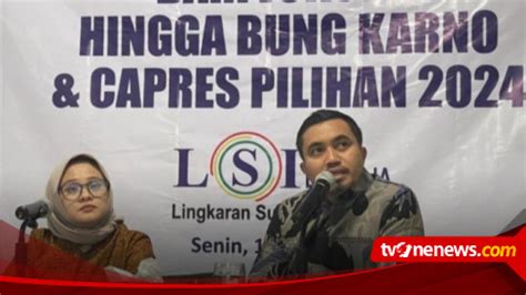 LSI Denny JA: Pengagum Jokowi, Soeharto, Dan Gus Dur Cenderung Memilih Prabowo