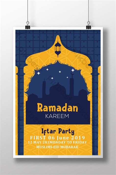 Ramadan Mubarak Psd Flyer Templates | PSD Free Download - Pikbest
