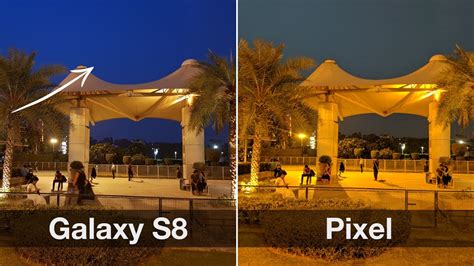 Samsung Galaxy S8 vs Google Pixel Camera Comparison - YouTube