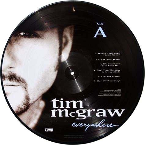 Tim McGraw - Everywhere (1997, Vinyl) | Discogs