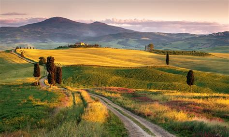 Brown and black boat trailer, Tuscany, landscape, Italy HD wallpaper ...