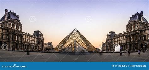 Louvre Museum Pyramid editorial photo. Image of louvre - 141284956