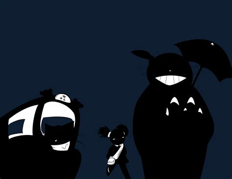 totoro - silhouette by CelestialSymphony on deviantART