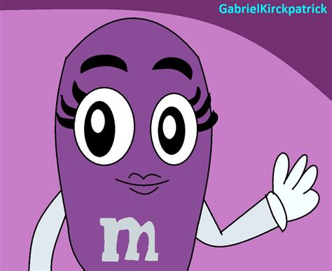 M and M's - Purple by GabrielKirkpatrick on DeviantArt