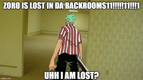 zoro is lost - Imgflip