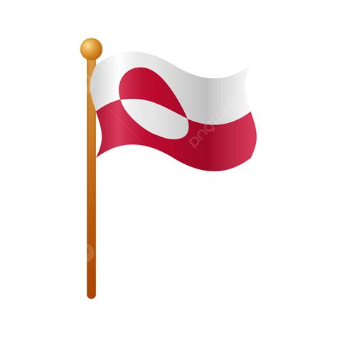 Greenland Flag, Greenland, Flag, Greenland Independence PNG and Vector with Transparent ...