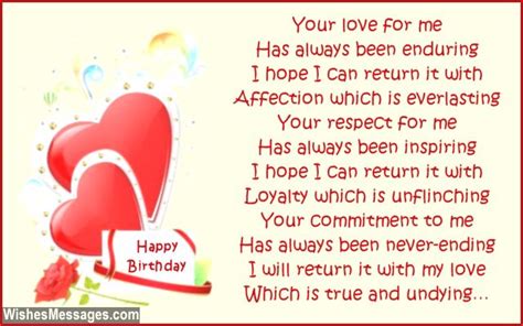 Birthday Poems for Wife – WishesMessages.com