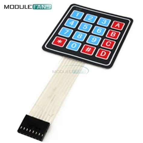 DC 35V 100mA 4 * 4 Matrix Array/Matrix Keyboard 16 Key Membrane Switch ...