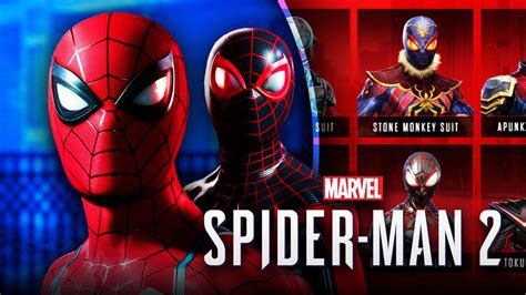 Spider-Man 2: PlayStation Reveals 6 New Suits for Peter Parker