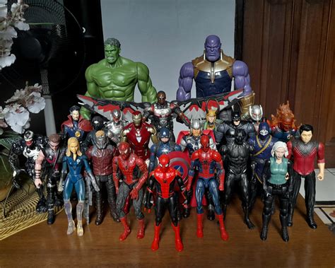 My Budgeted Superhero Collection : r/ActionFigures