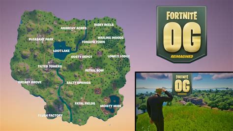 Fortnite OG: Reimagined - Chapter 1 Map 4381-6368-0549 by ghsgames ...