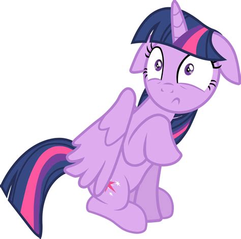 twilight sparkle shocked scared vector por davidsfire d8vikqz ...