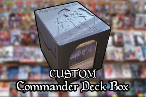 Custom Commander Deck Box Magic the Gathering - Etsy