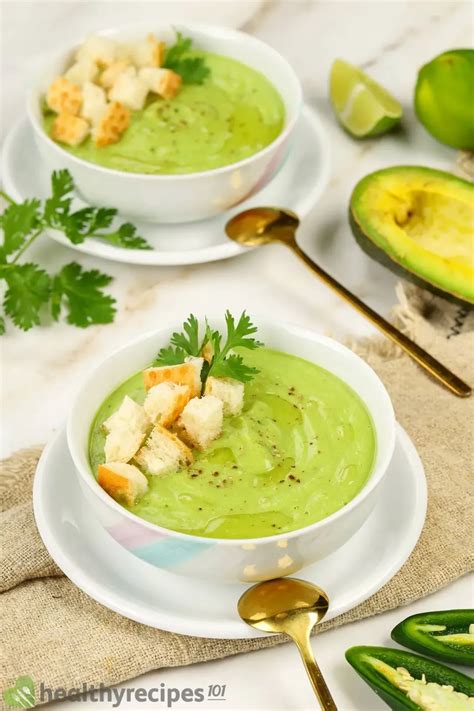 Avocado Soup Recipe: A Summery and Comforting Light Soup