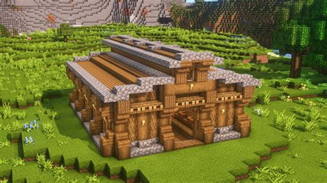 Minecraft Villager Trading Hall Ideas