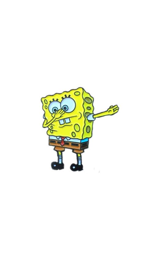 Spongebob Dab Pin