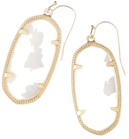 ADA Ada Gold Star Drop Earrings in Ivory Mother-of-Pearl | Kendra Scott | ShopLook