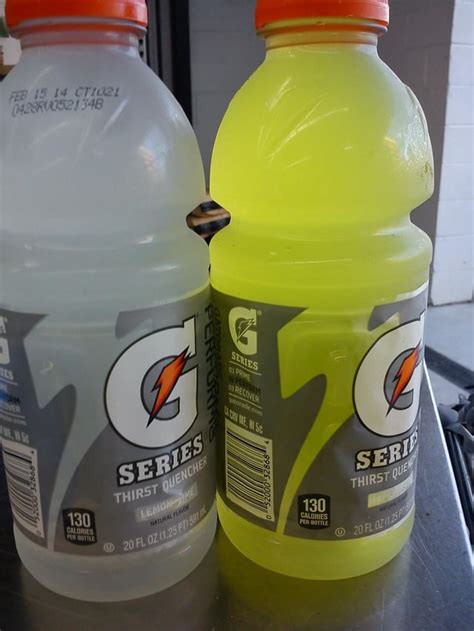 this gatorade had no coloring. : r/mildlyinteresting