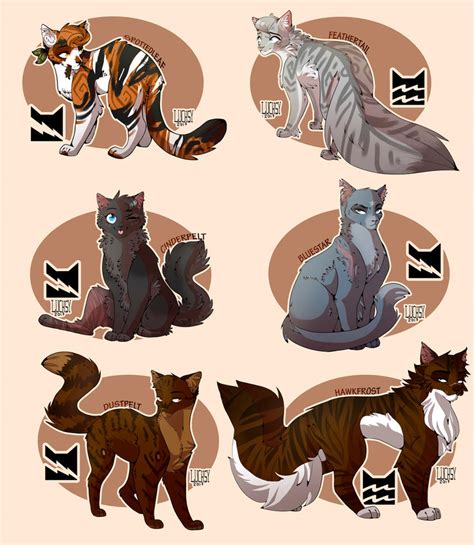 Warrior Cats - personal designs - #1 by Sunnyluchs on DeviantArt