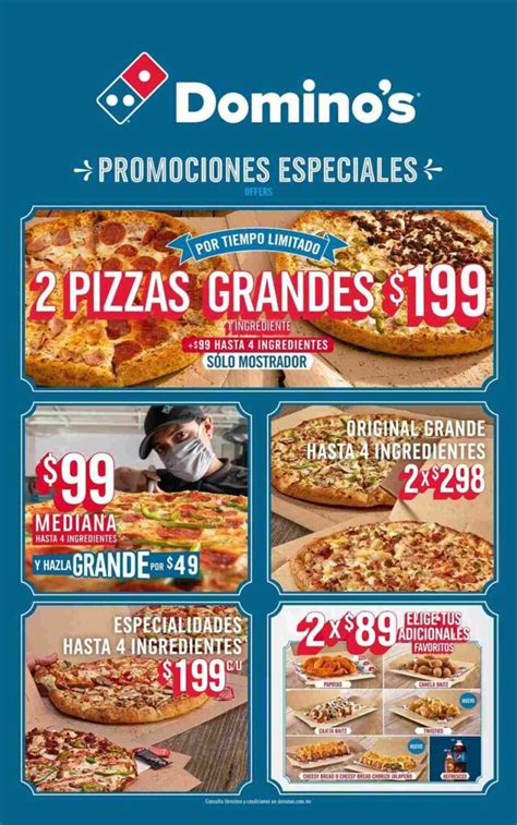 DOMINO'S PIZZA MENÚ PRECIOS MÉXICO ACTUALIZACION (diciembre 2024)