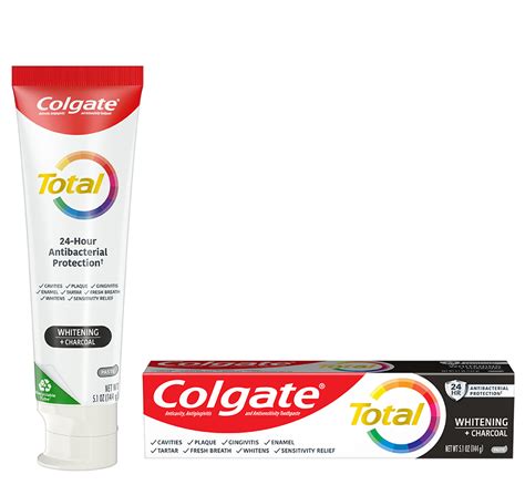 Total® Whitening + Charcoal Toothpaste | Colgate®