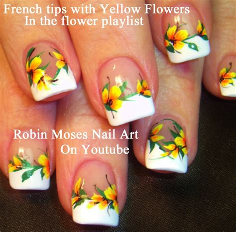 Nail Art by Robin Moses: Yellow nail art designs to wear for summer ...