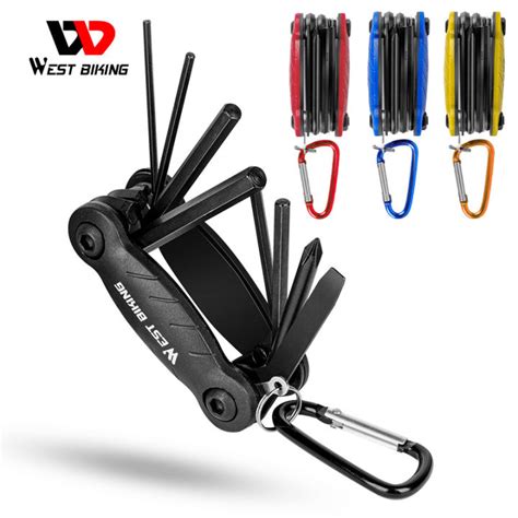 WEST BIKING Mini Repair Tool 11 in 1 Bicycle Moutain Road Bike Tool Cycling Multi Repair Tools ...