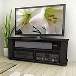 Bakersfield 48" Wood TV Stand-JCPenney, Color: Ravenwood Black