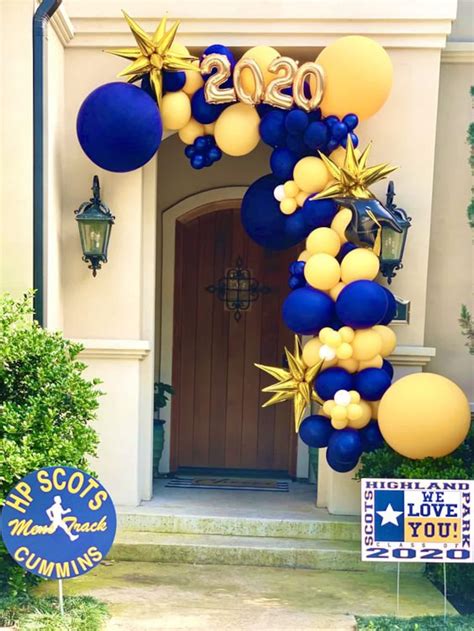 Custom Graduation Balloon Garland Kit School Mascot Balloon - Etsy