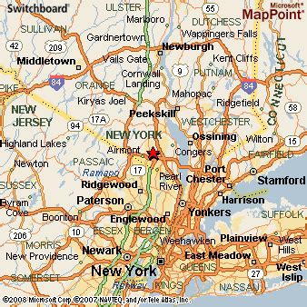 Spring Valley, New York Area Map & More