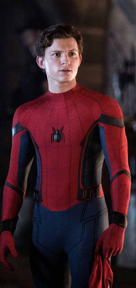 1080x2280 Resolution Tom Holland As Spiderman In Far From Home One Plus 6,Huawei p20,Honor view ...