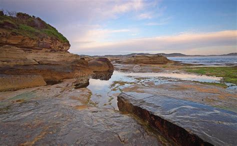 Beautiful Tranquil Ocean Scene Stock Image - Image of evening, dusk: 37694305