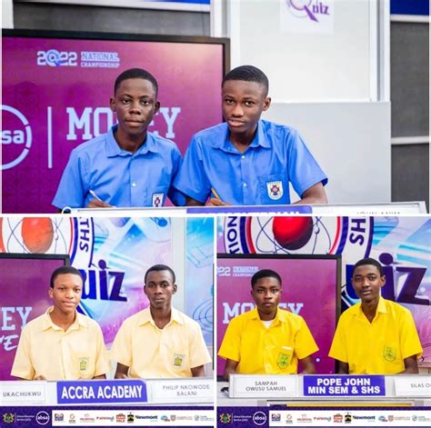 PRESEC, Legon ‘Brush’ Aside Accra Academy And Pope John To Reach Semi Finals Of NSMQ 2022 ...