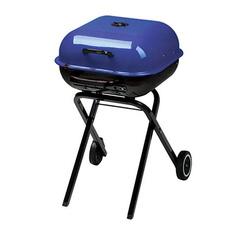 Aussie 21.25-in Kobalt Blue Kettle Charcoal Grill at Lowes.com