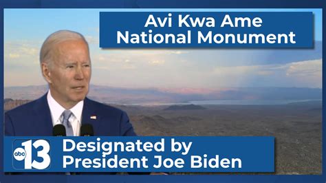 President Biden designates new national monument in Southern Nevada